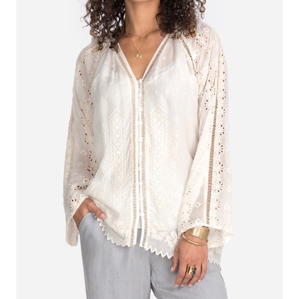 Johnny Was Laurel Amari Blouse